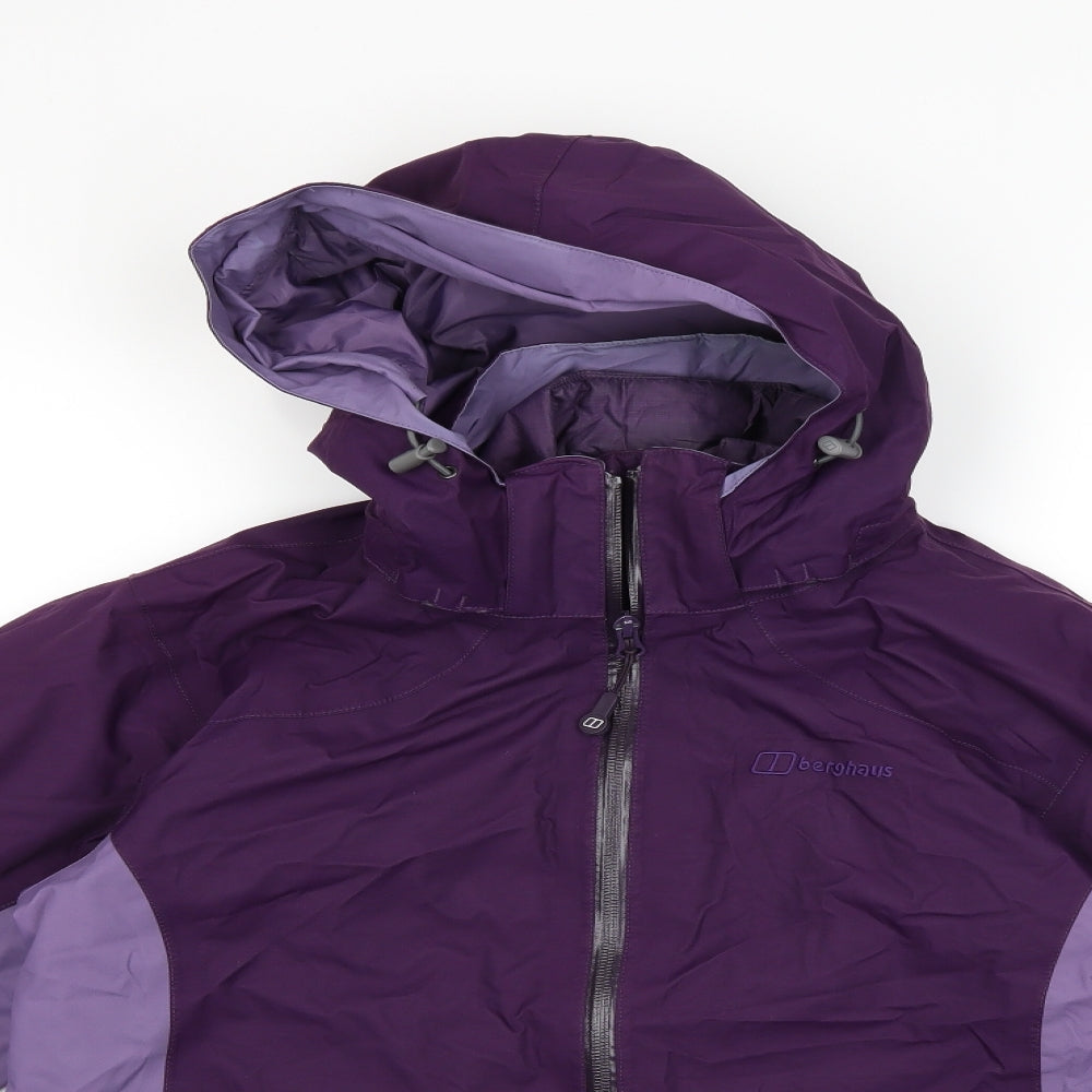 Berghaus Womens Purple   Rain Coat Coat Size 12