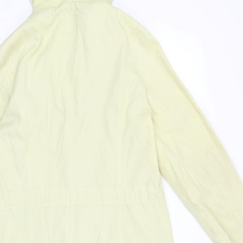 rowlands Womens Yellow   Rain Coat Coat Size 12