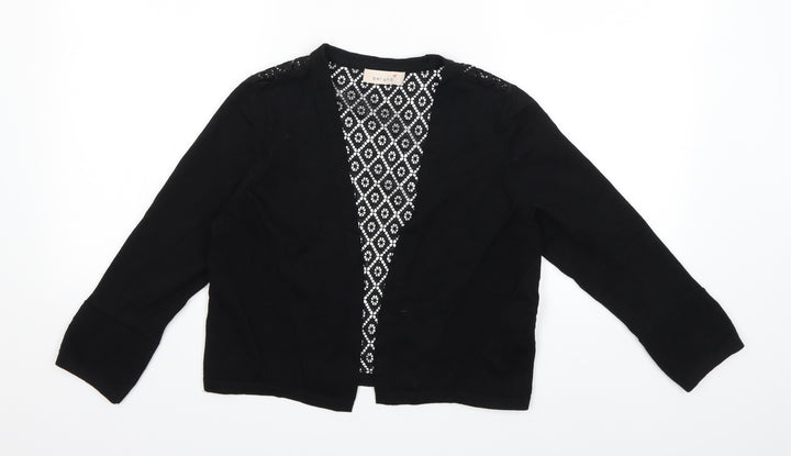 Per Una Womens Black Knit Cardigan Jumper Size 10