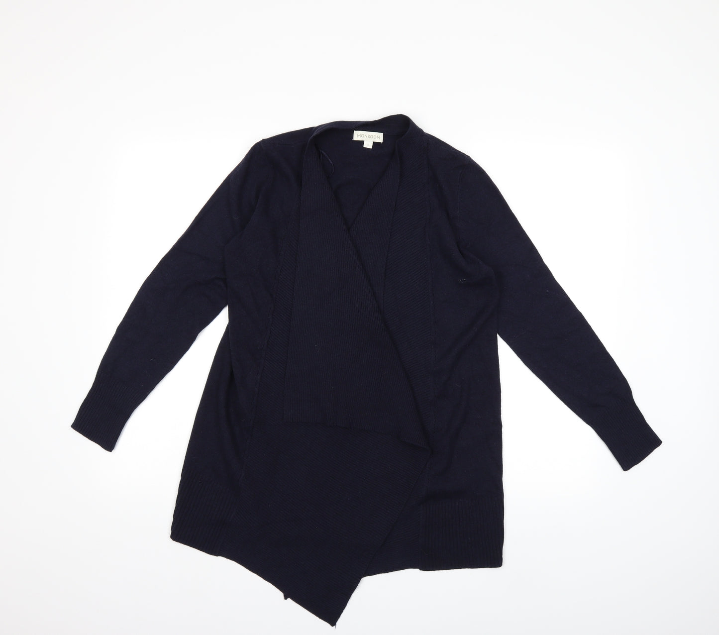 Monsoon Womens Blue  Knit Cardigan Jumper Size S