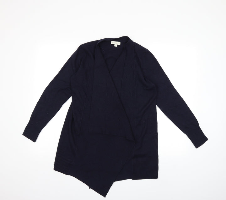 Monsoon Womens Blue Knit Cardigan Jumper Size S