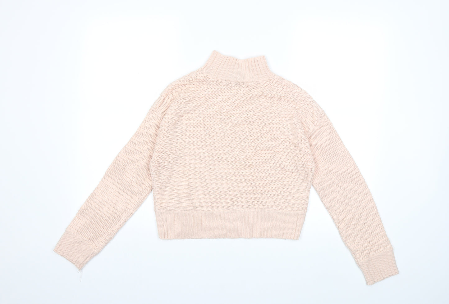 New Look Womens Pink  Knit Pullover Jumper Size 12