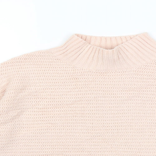 New Look Womens Pink  Knit Pullover Jumper Size 12