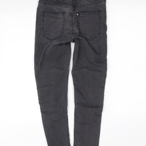 Preworn Womens Black   Skinny Jeans Size 12