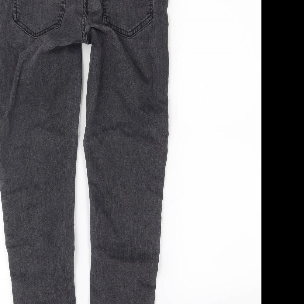 Preworn Womens Black   Skinny Jeans Size 12