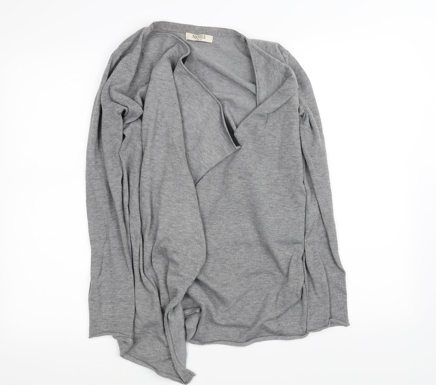 nicle Womens Grey   Cardigan Jumper Size M