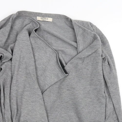 nicle Womens Grey   Cardigan Jumper Size M
