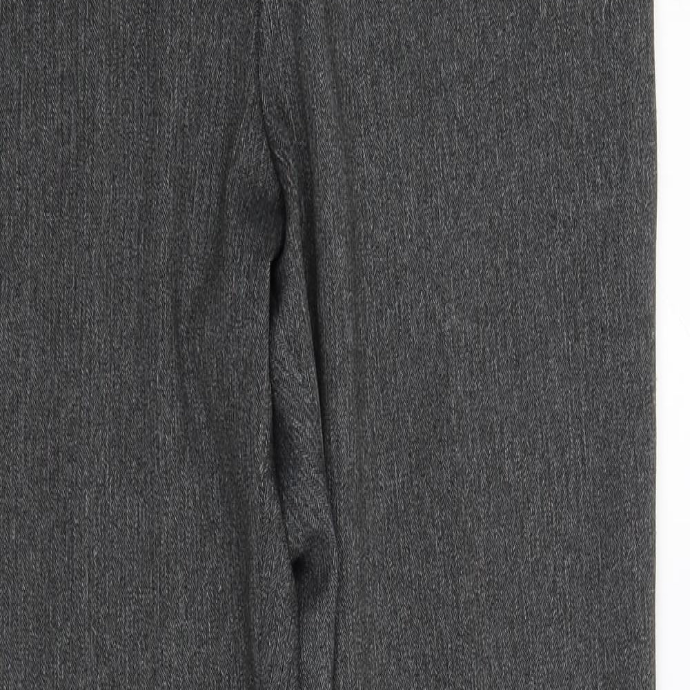 Papaya Womens Grey   Trousers  Size 10 L31 in