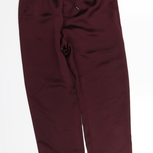 Autograph Womens Purple   Sweatpants Trousers Size 8 L23 in
