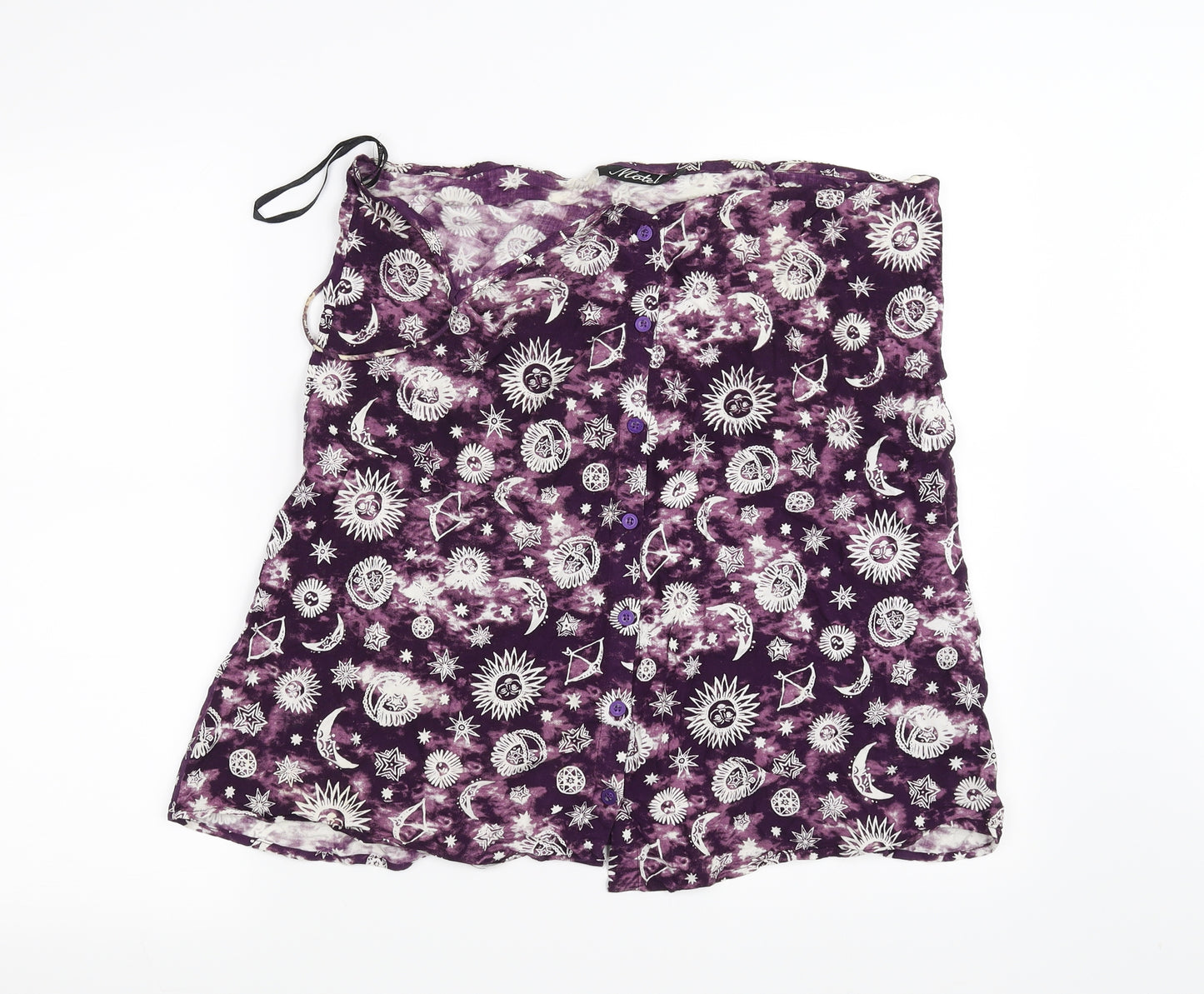 Motel Womens Purple   Mini Skirt Size M