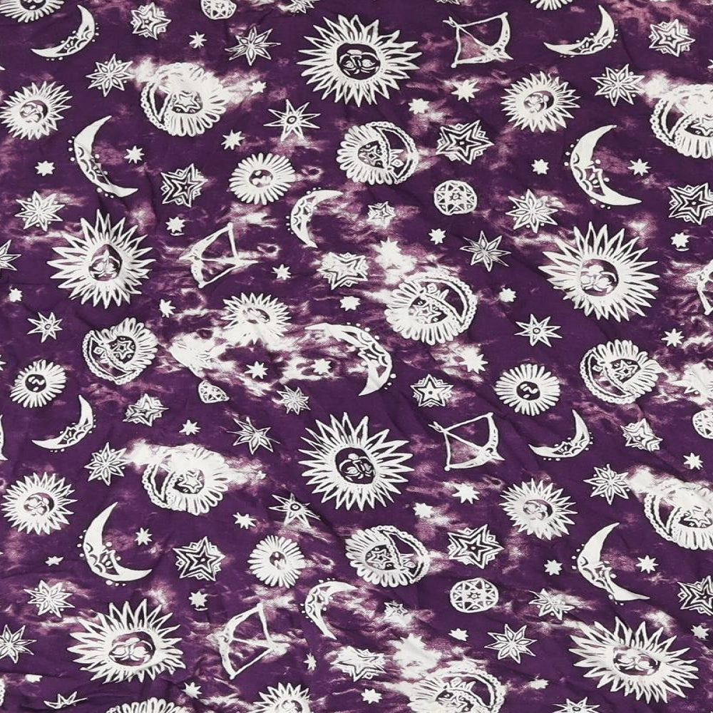 Motel Womens Purple   Mini Skirt Size M