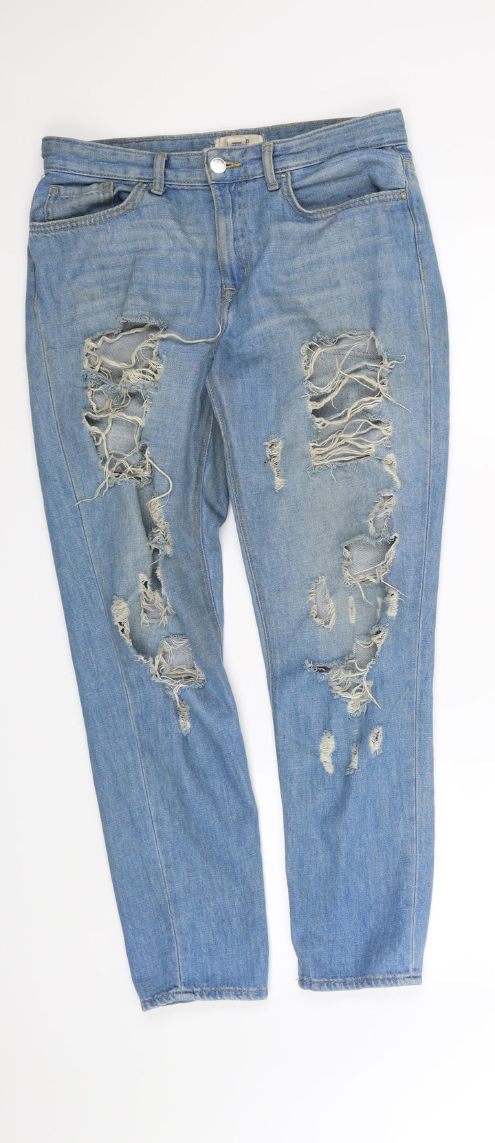 FOREVER 21 Womens Blue Skinny Jeans Size 28 L30 in