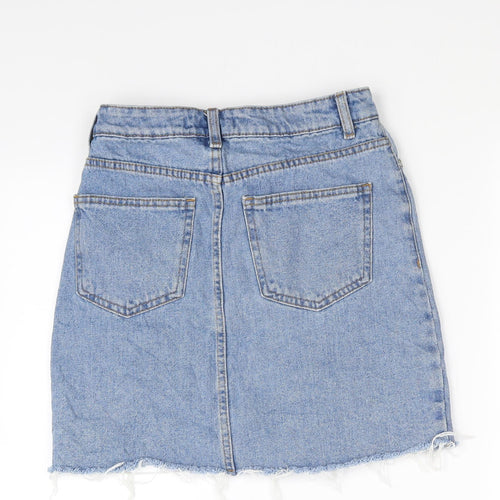 deniem co Womens Blue   Hot Pants Shorts Size 8