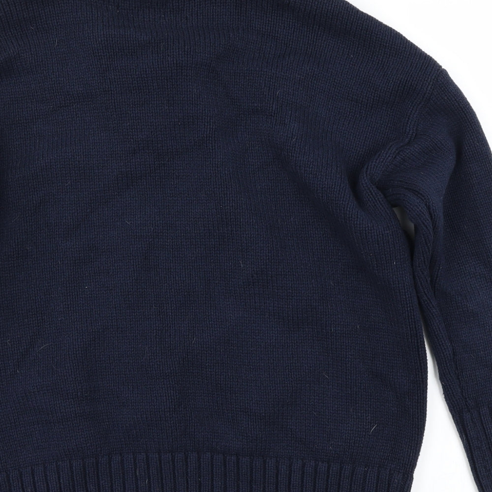 Papaya Womens Blue   Pullover Jumper Size L
