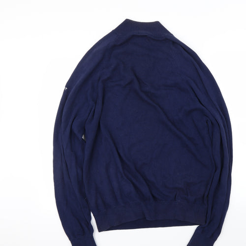 Stuburt Mens Blue   Henley Jumper Size M