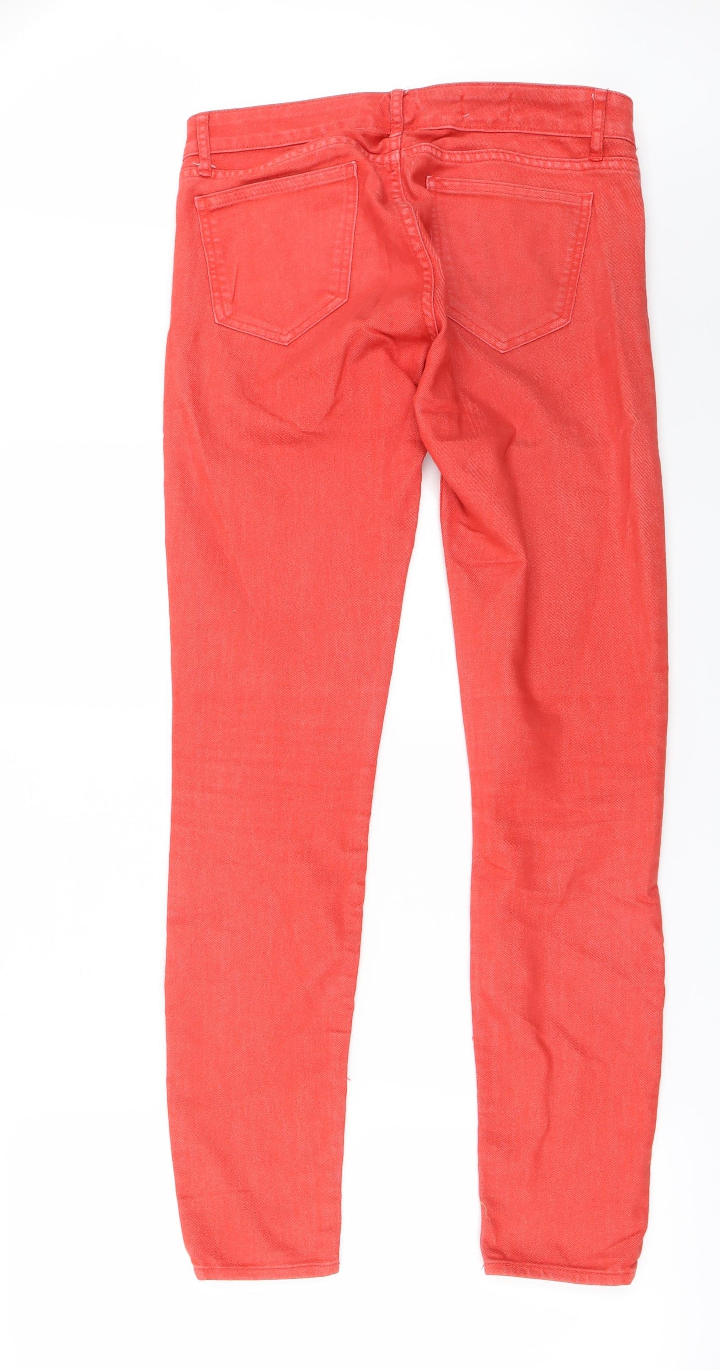 Gap Womens Red   Skinny Jeans Size 28 in L32 in