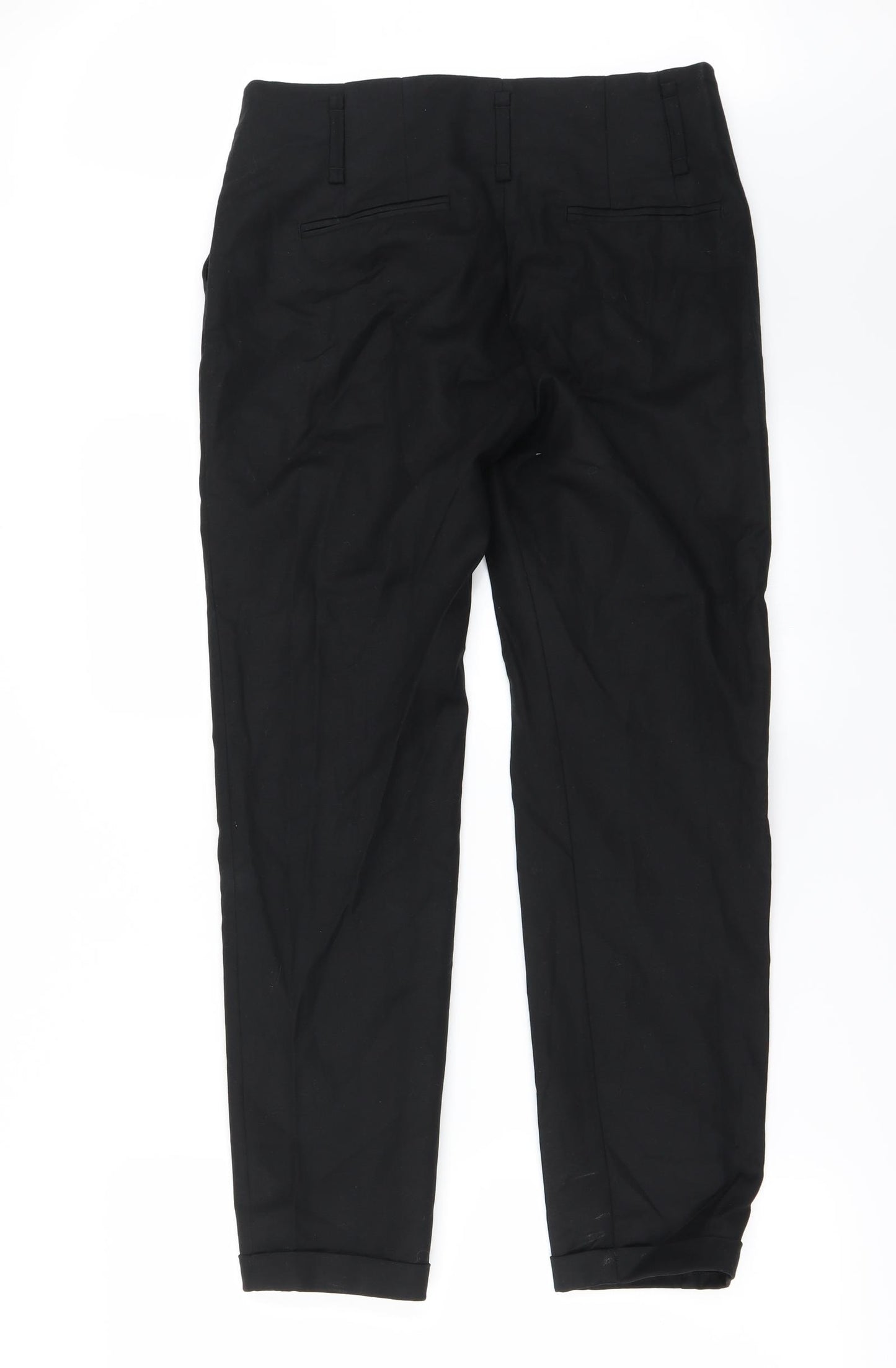 Zara Womens Black   Trousers  Size 28 in L25 in