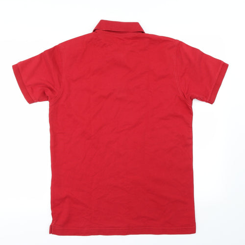 Preworn Mens Red    Polo Size S