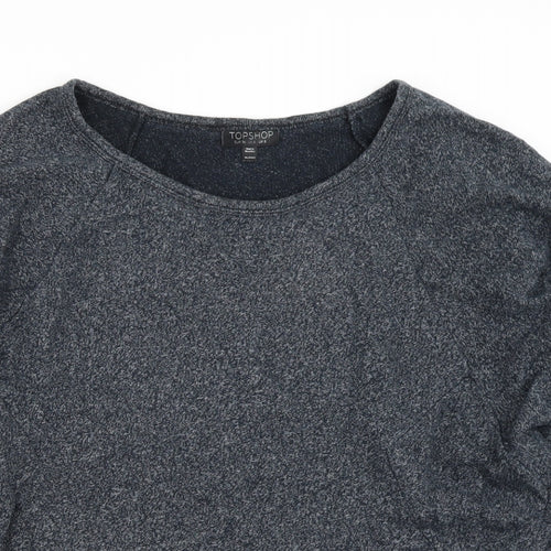Topshop Womens Grey   Pullover Jumper Size 8