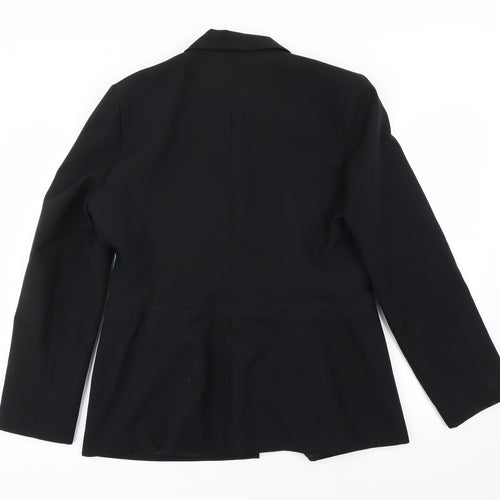 New Look Womens Black   Jacket Blazer Size 16