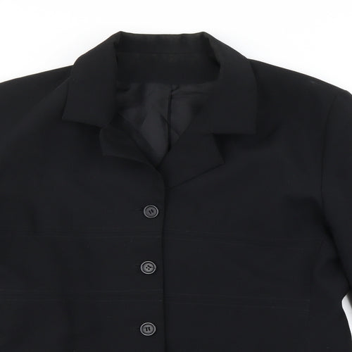 New Look Womens Black   Jacket Blazer Size 16