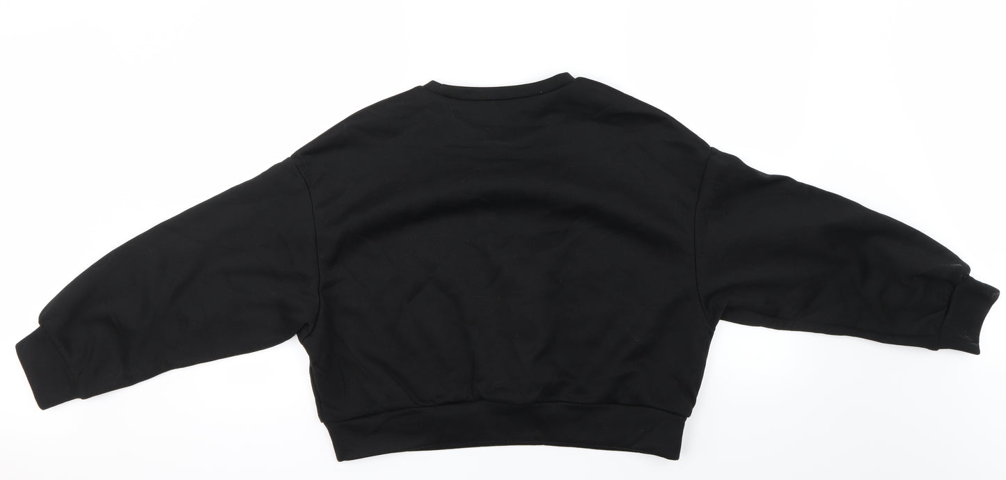 SheIn Womens Black   Pullover Jumper Size 8