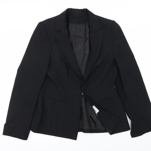 BAY Womens Black   Jacket Blazer Size 12