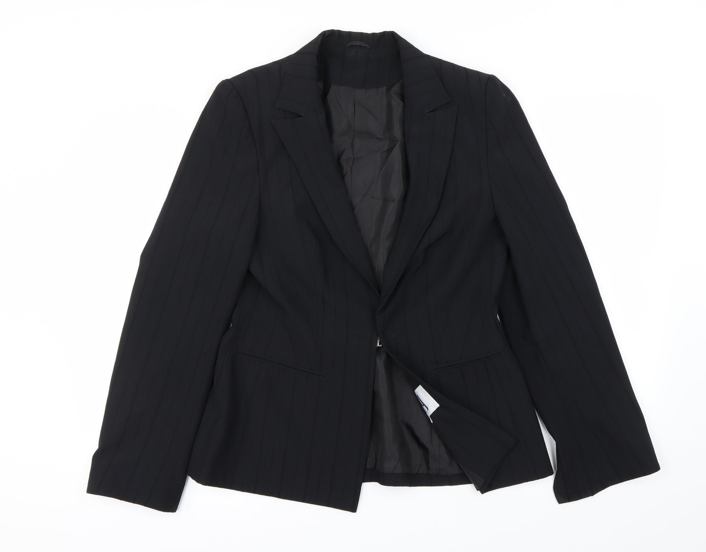 BAY Womens Black   Jacket Blazer Size 12