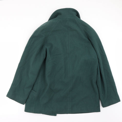 Preworn Womens Green   Jacket Coat Size 14
