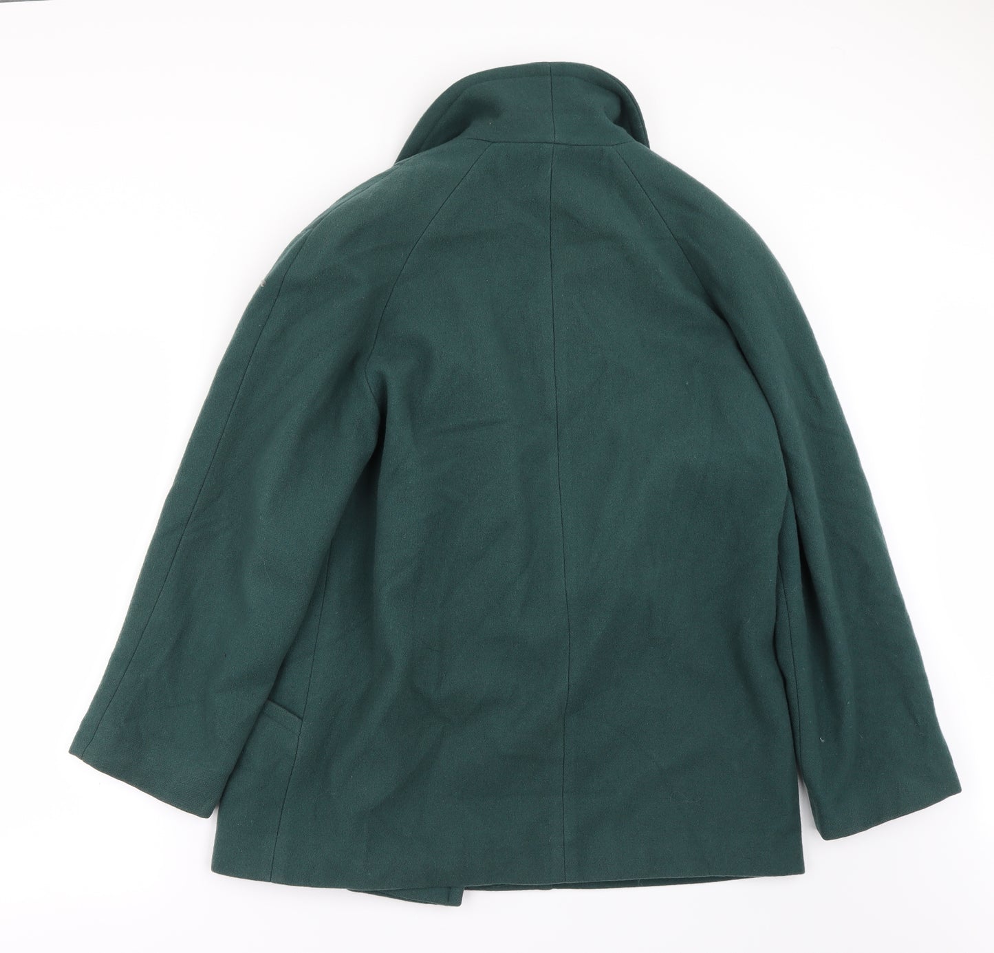 Preworn Womens Green   Jacket Coat Size 14