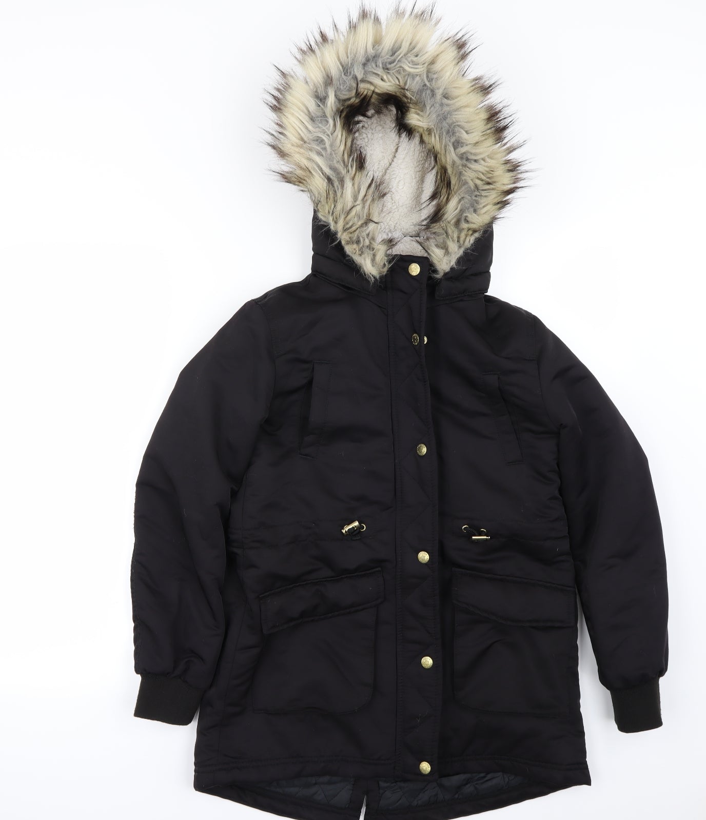 H&M Girls Black   Jacket  Size 10-11 Years