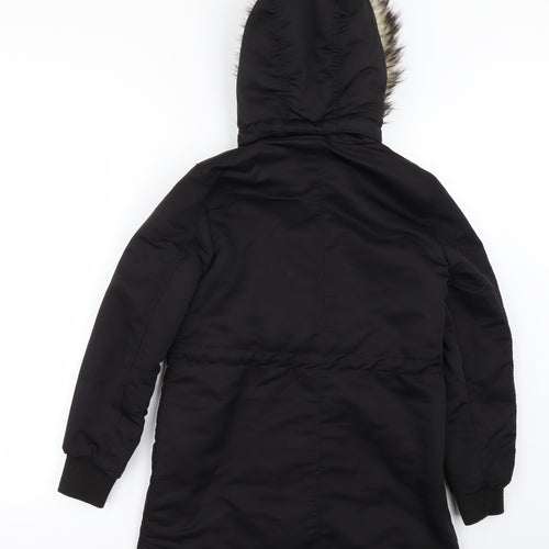 H&M Girls Black   Jacket  Size 10-11 Years