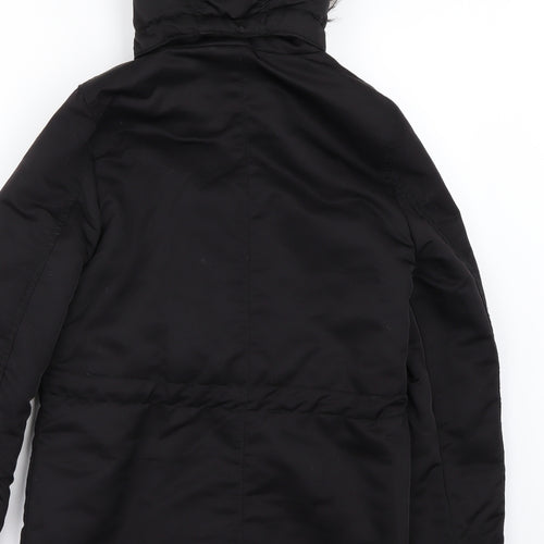 H&M Girls Black   Jacket  Size 10-11 Years