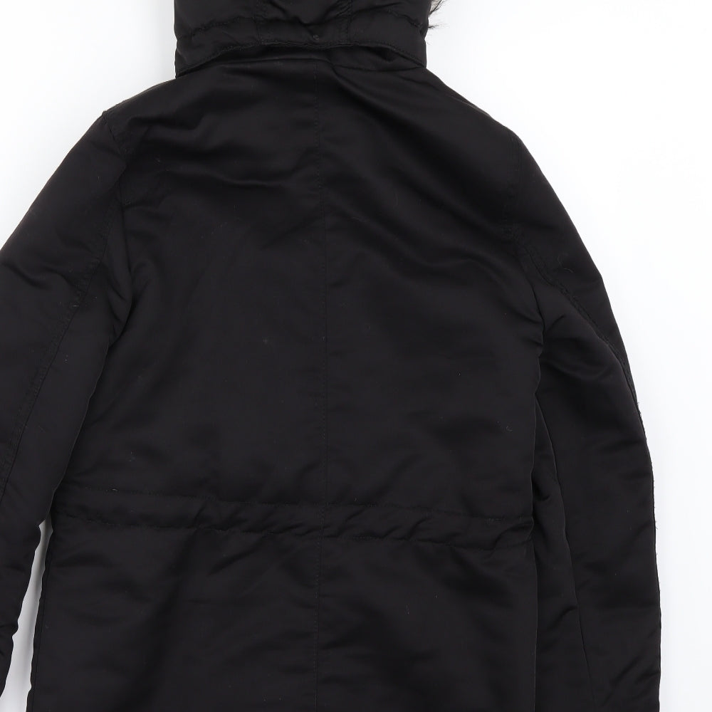 H&M Girls Black   Jacket  Size 10-11 Years