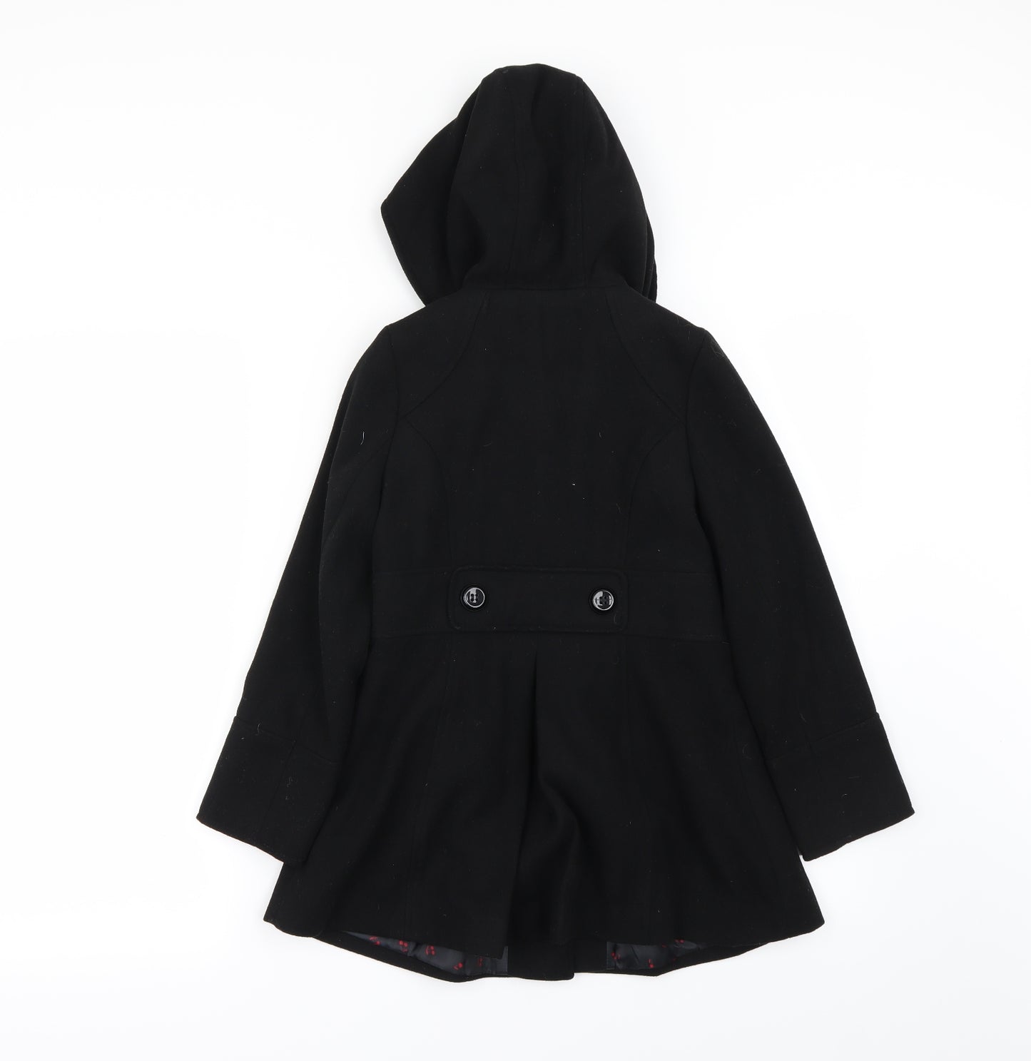 M&Co Girls Black   Jacket  Size 7-8 Years