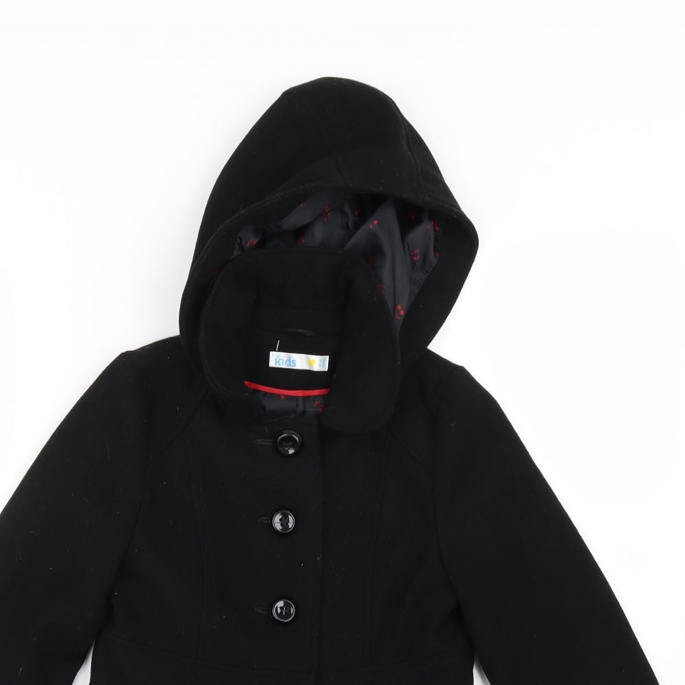 M&Co Girls Black   Jacket  Size 7-8 Years