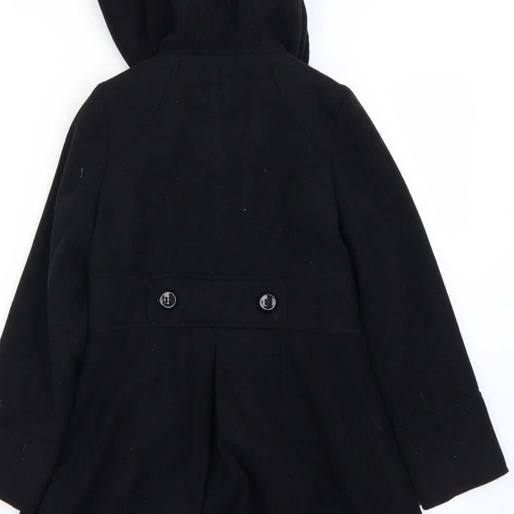 M&Co Girls Black   Jacket  Size 7-8 Years