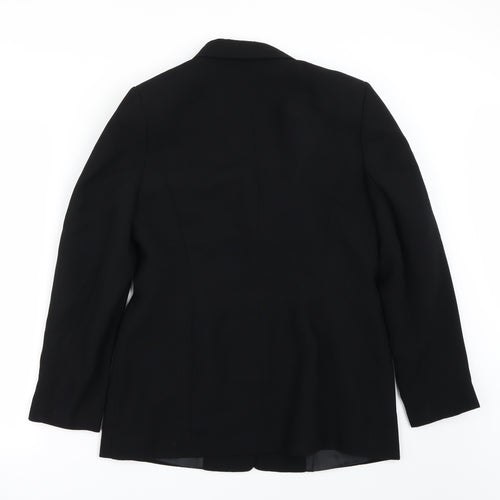 Preworn Womens Black   Jacket Blazer Size 12