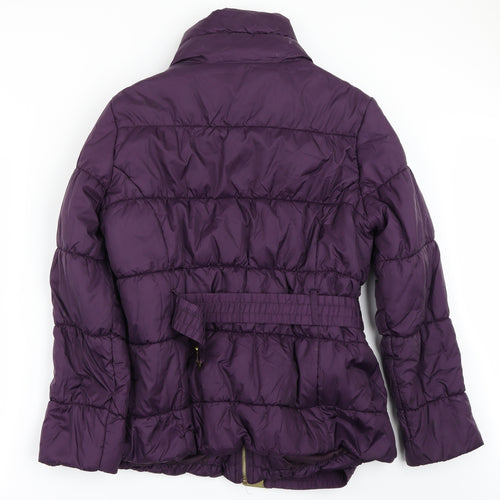 Marks and Spencer Womens Purple   Gilet Coat Size L