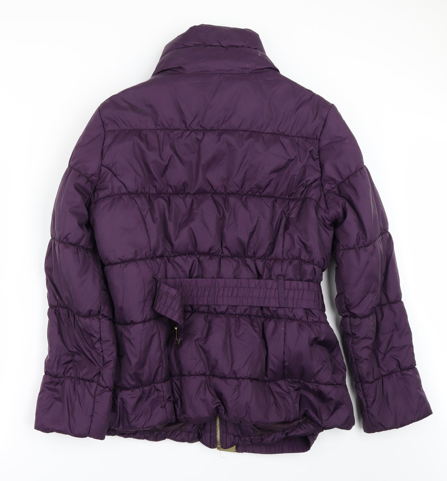 Marks and Spencer Womens Purple   Gilet Coat Size L