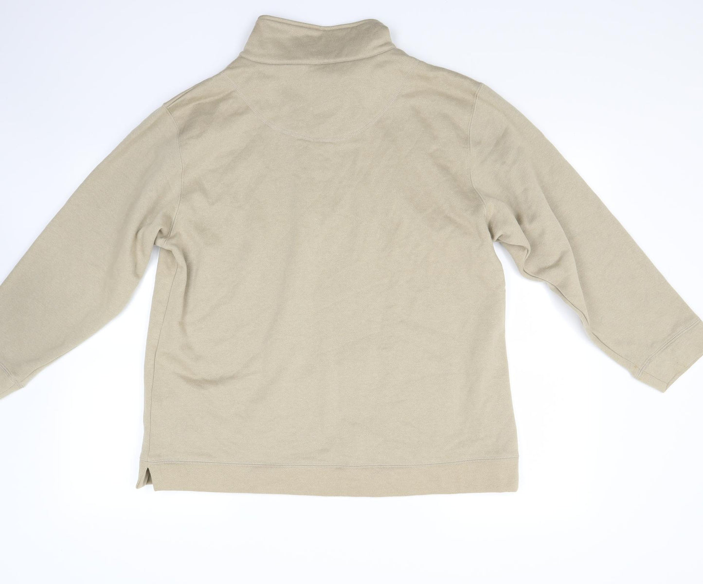 Bonmarché Womens Beige Floral  Pullover Sweatshirt Size M