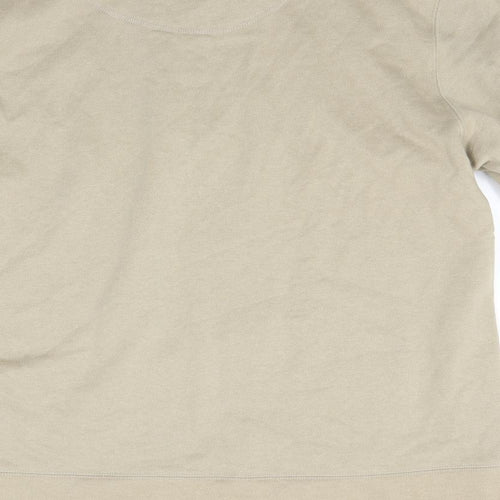 Bonmarché Womens Beige Floral  Pullover Sweatshirt Size M