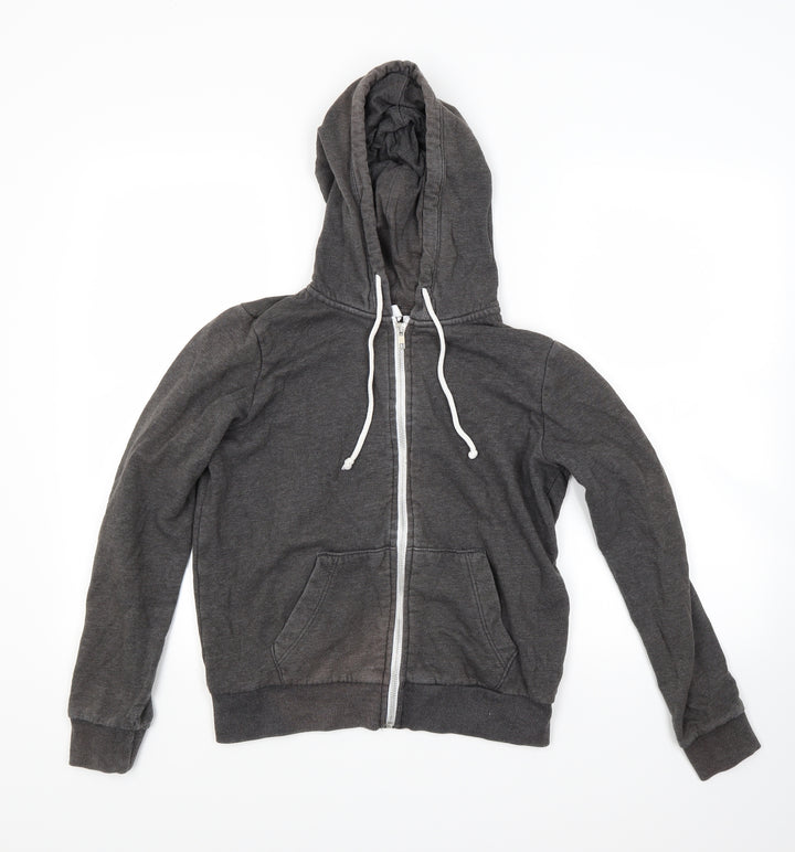 Divided Boys Grey   Full Zip Hoodie Size S