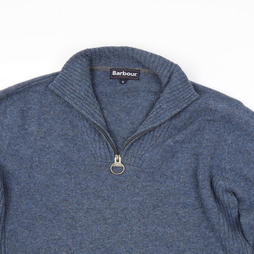 Barbour Mens Blue   Pullover Jumper Size M