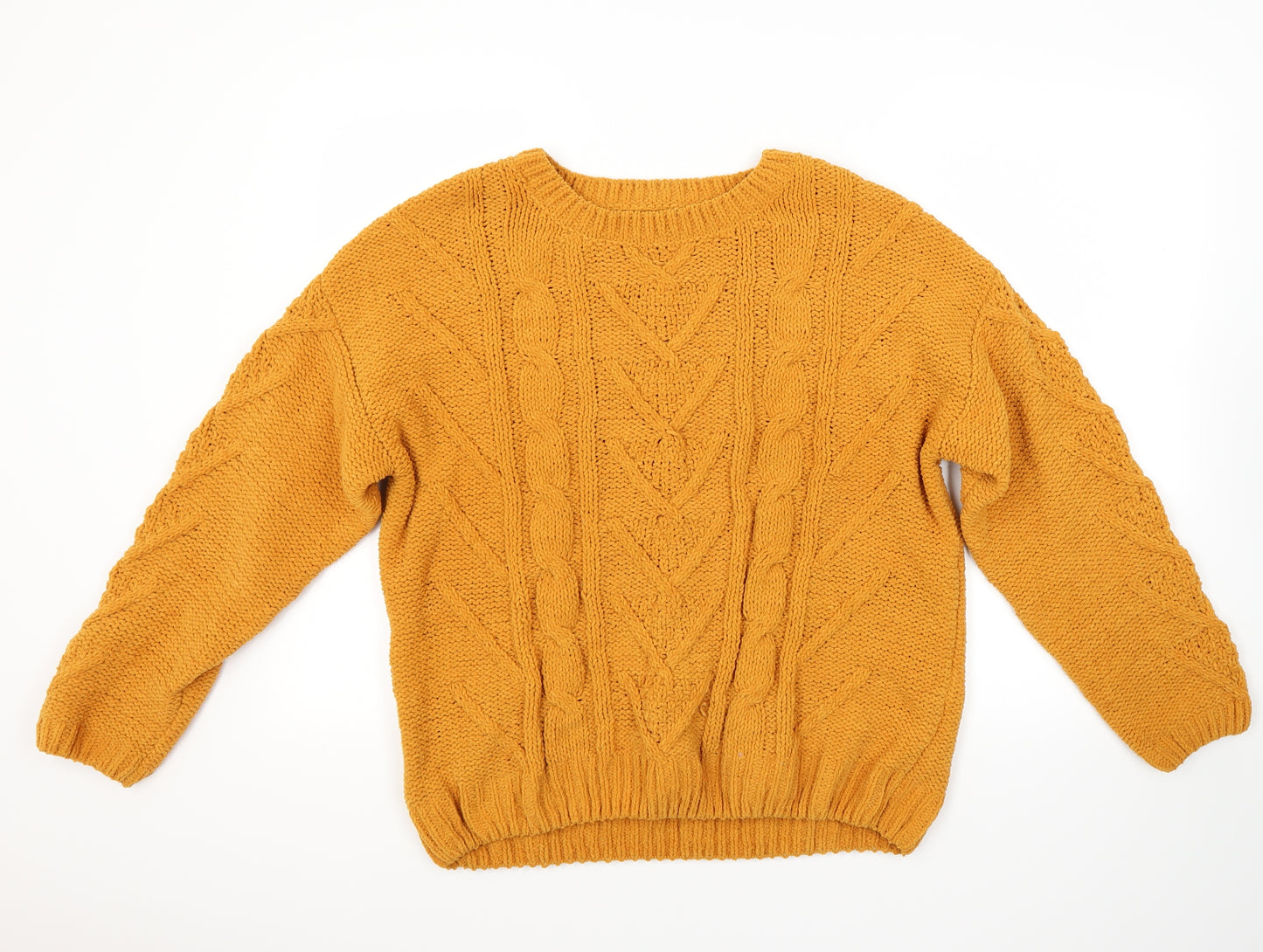 Primark Womens Orange   Pullover Jumper Size M