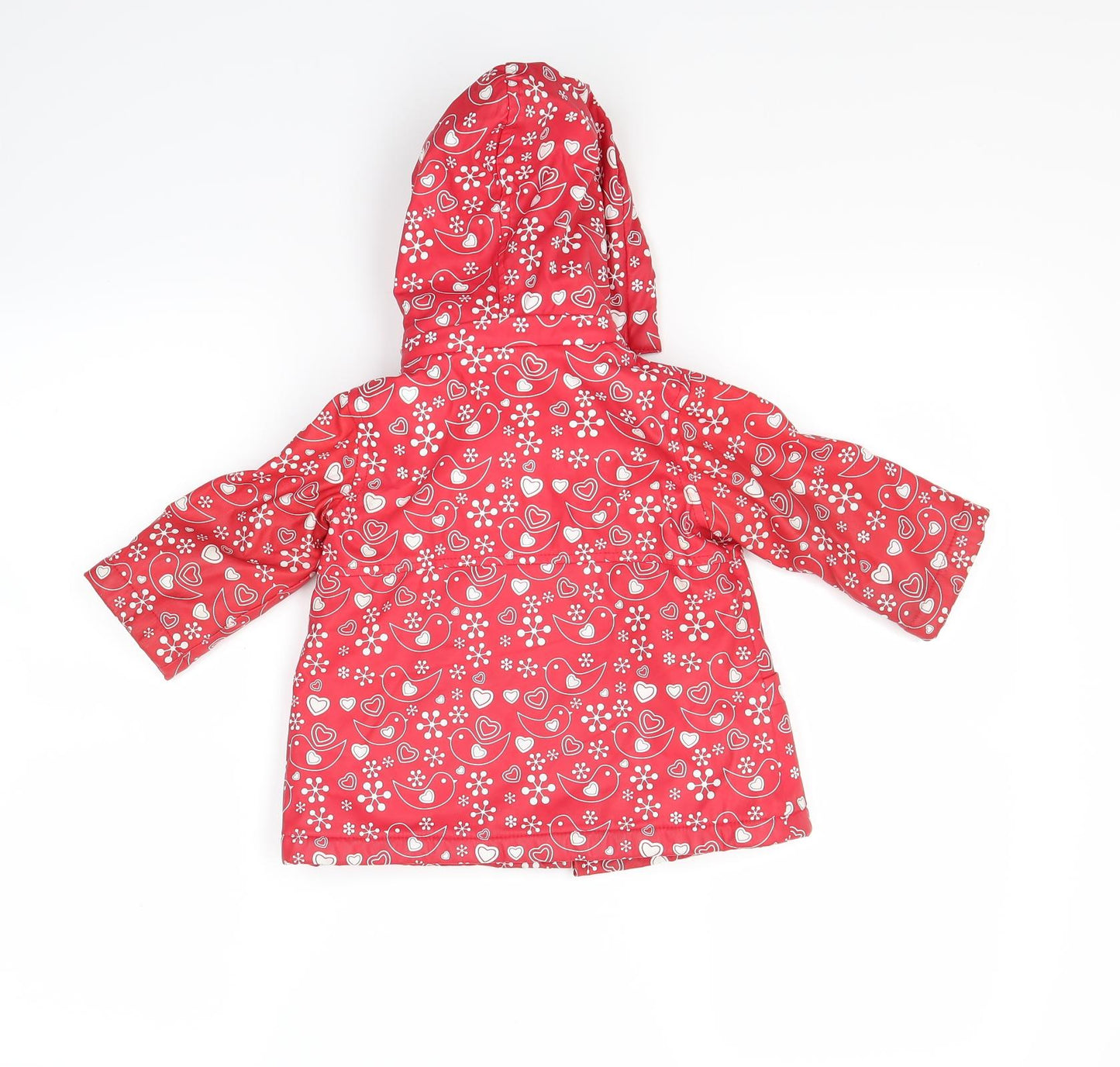 oscar lilly Girls Red   Basic Coat Coat Size 6-9 Months