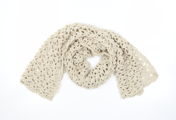 Preworn Womens Beige Scarf