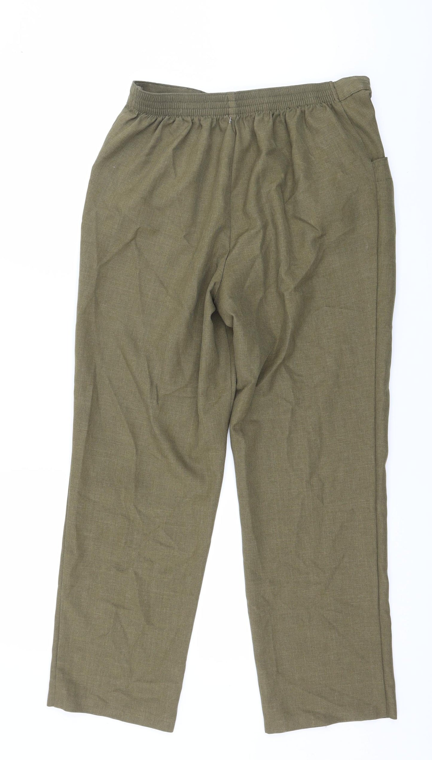Preworn Womens Green   Trousers  Size 30 in L27 in