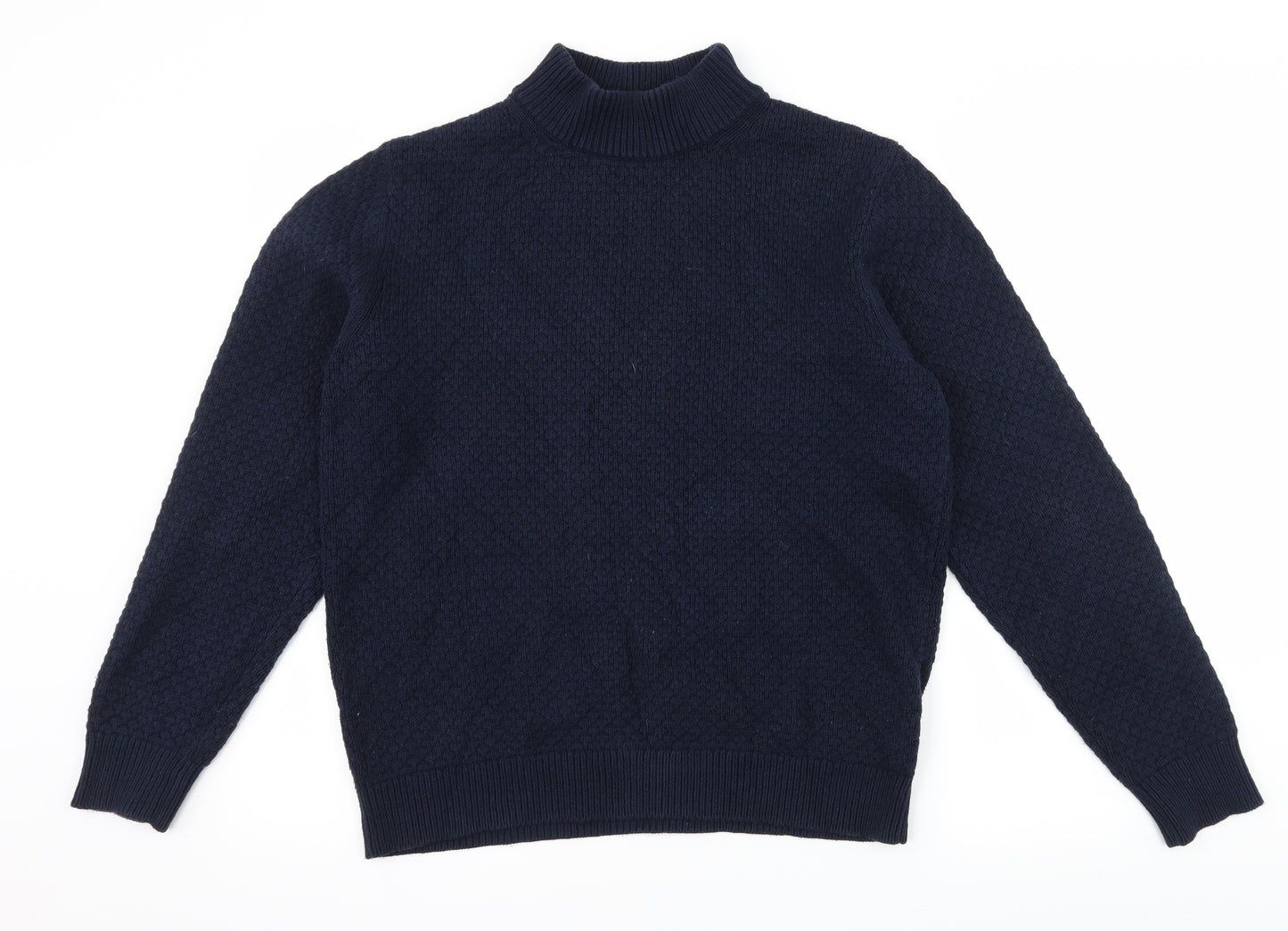 Uniqlo Mens Blue  Knit Pullover Jumper Size S