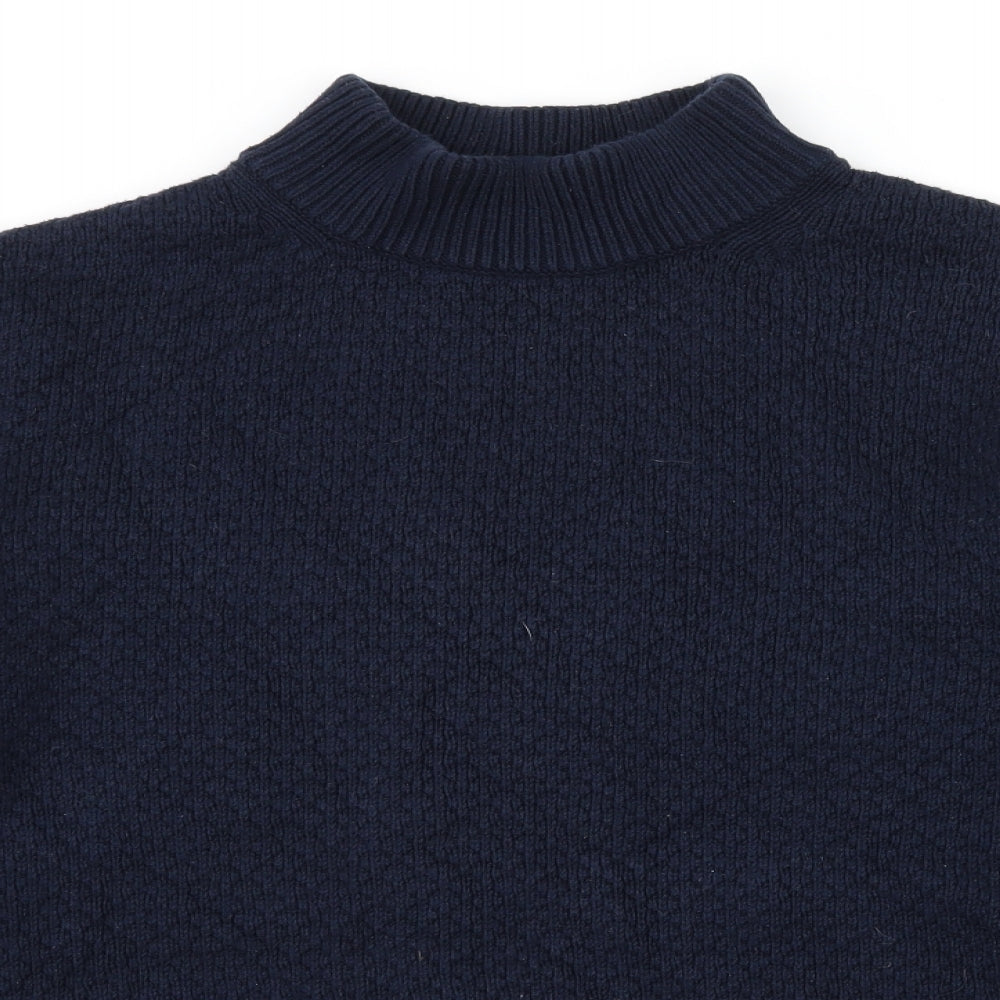 Uniqlo Mens Blue  Knit Pullover Jumper Size S